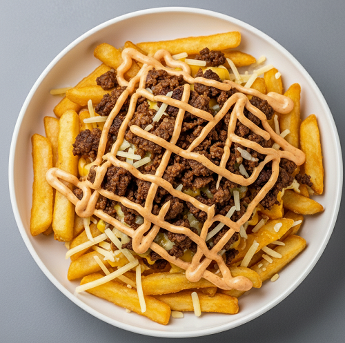 Bechamel Loaded Fries 